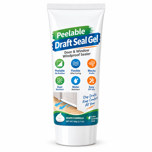 Stop Chilly Drafts 🌬️🪟 White Peelable Gap Sealant (offer)