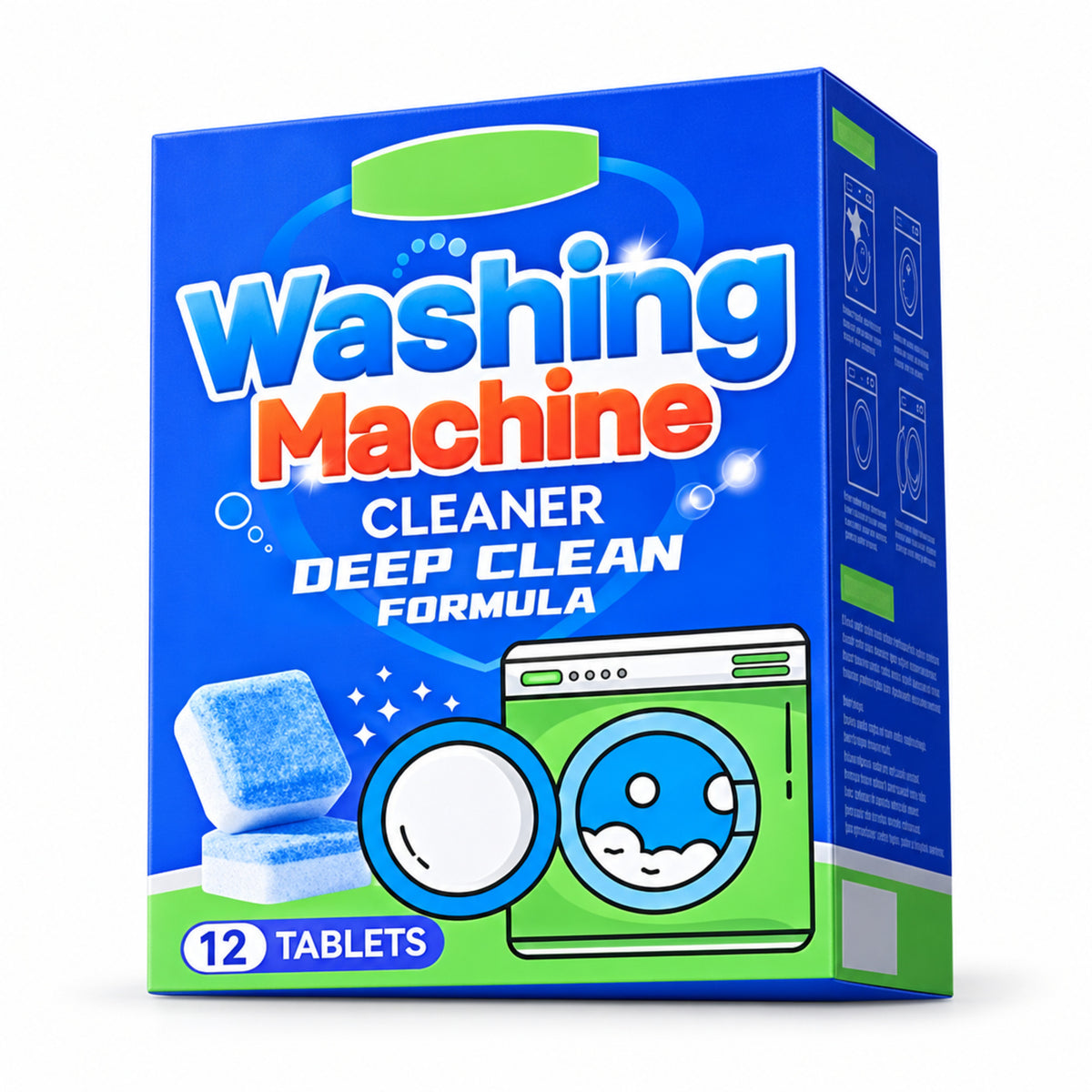Fresh-Washer Essential — Deep Clean Washing Machine Tablets 🧼🌀
