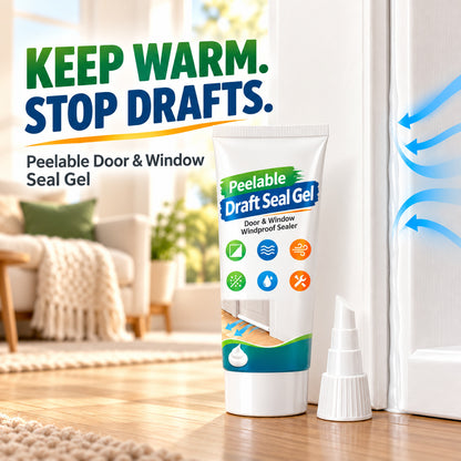 Stop Chilly Drafts 🌬️🪟 White Peelable Gap Sealant