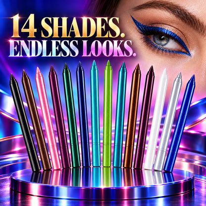 Create Endless Eye Looks 💜💫Smudge-Resistant Gel Eyeliner Collection