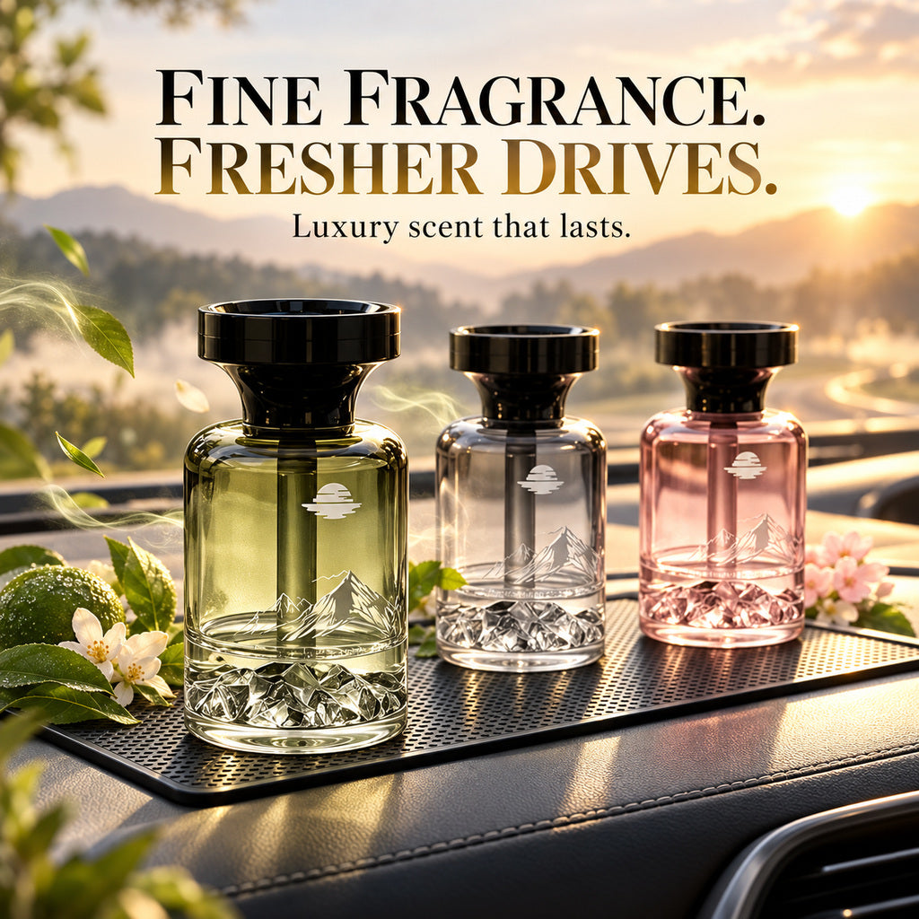 Long-Lasting Premium Car Air Freshener – 3 Signature Scents