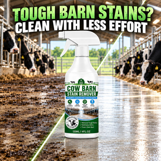 Freshen the Barn Faster 🐄💦 Farm Surface Stain Remover