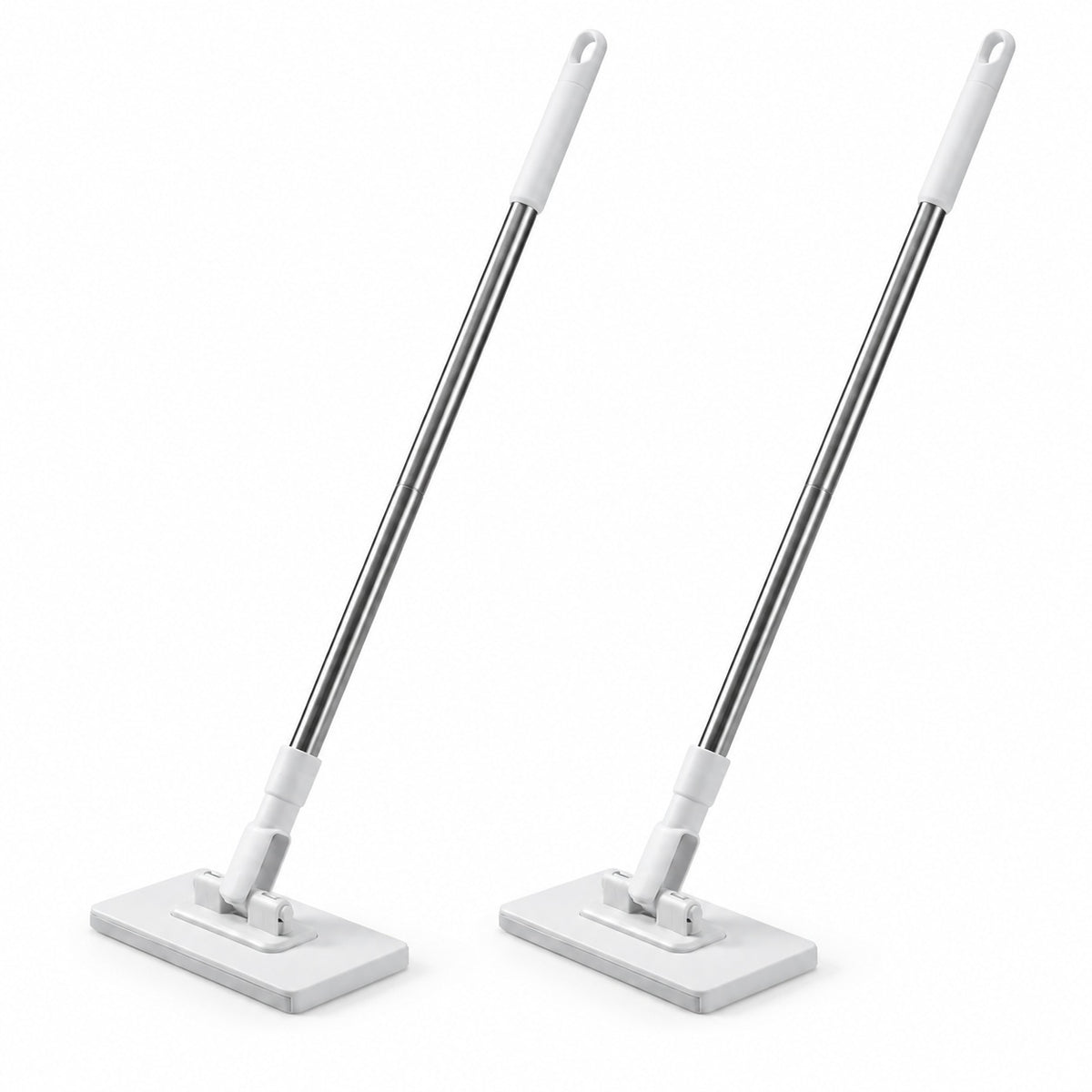 Whole-Home Cleaning Made Easy — Reusable Cloth Flat Mop