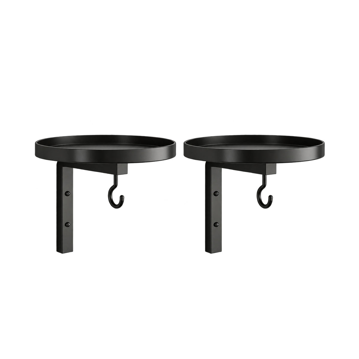 2-in-1 Wall-Mounted Bird Bath & Feeder Hook