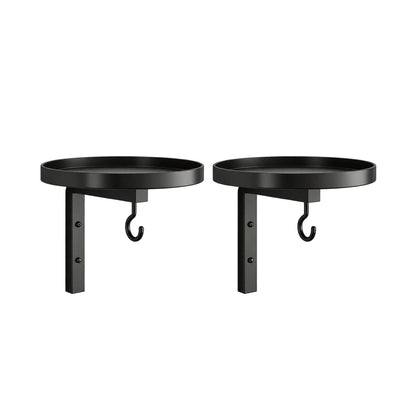 2-in-1 Wall-Mounted Bird Bath & Feeder Hook