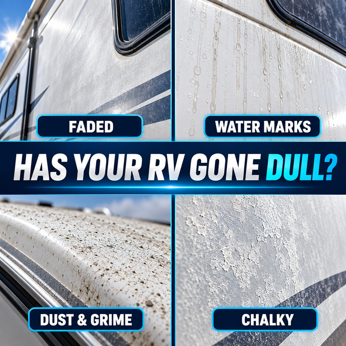 Easy Exterior Refresh✨💧Fiberglass Shine Restorer