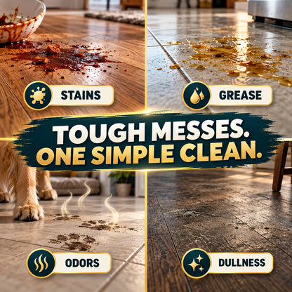 Make Floors Feel Fresh ✨🧹 Stain & Odor Floor Cleaner