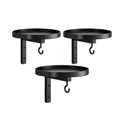 2-in-1 Wall-Mounted Bird Bath & Feeder Hook