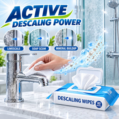 Freshen Up Faster ✨🛁 Multi-Function Descaling Cleaning Wipes