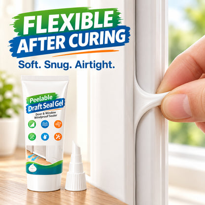 Stop Chilly Drafts 🌬️🪟 White Peelable Gap Sealant