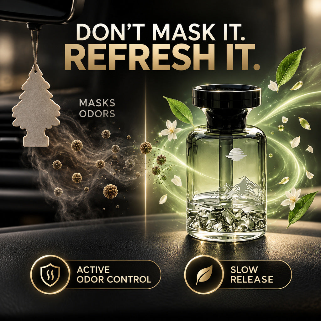 Long-Lasting Premium Car Air Freshener – 3 Signature Scents