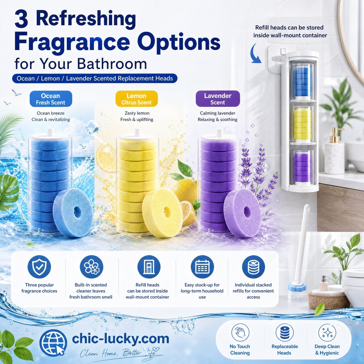 🚽💦Hands-Free Cleaning Gadget🧽Disposable toilet cleaning tool