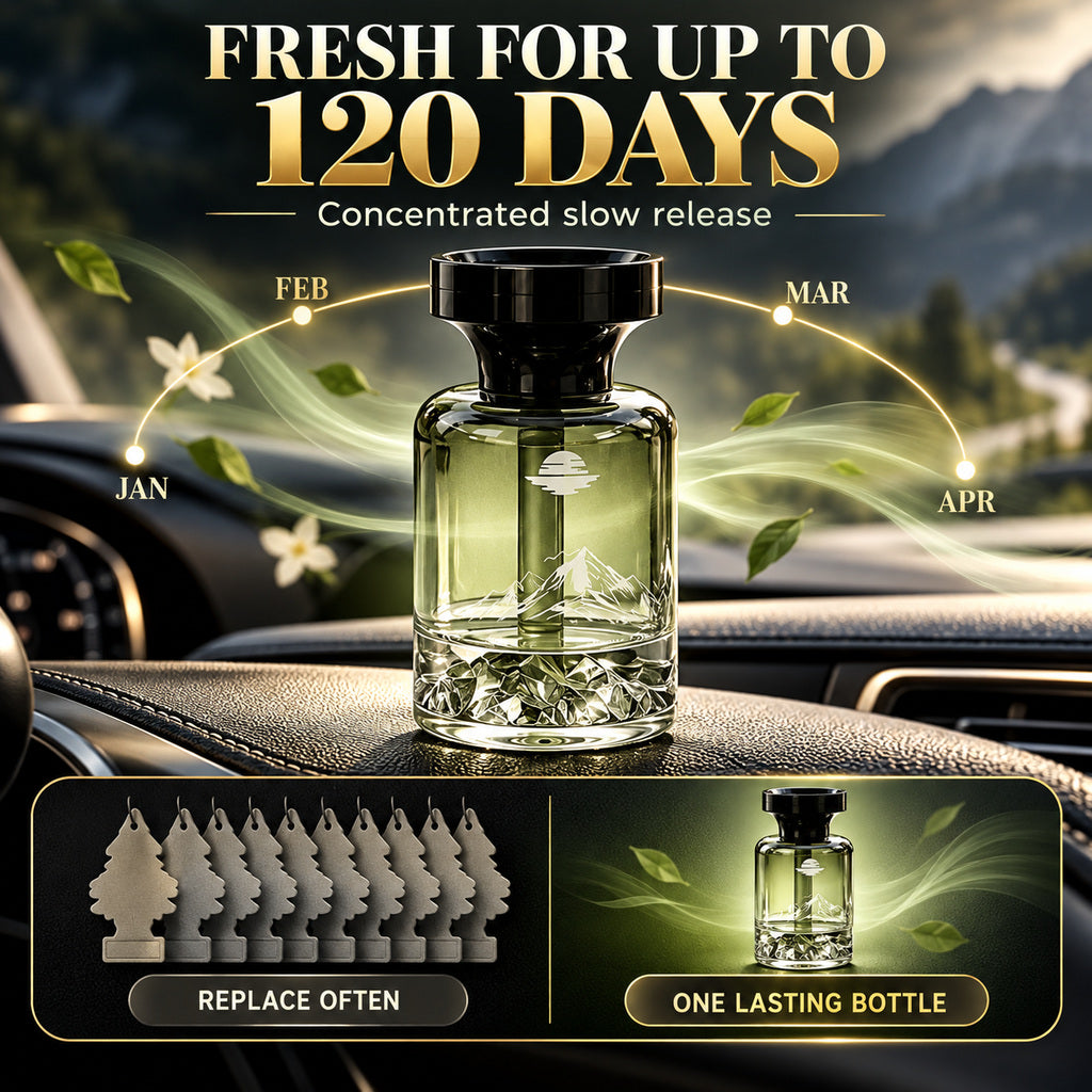 Long-Lasting Premium Car Air Freshener – 3 Signature Scents