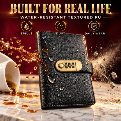 Start Saving Smarter 🔒💵 Password-Lock Cash Savings Binder