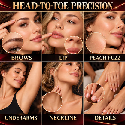 3-in-1 Portable Brow & Facial Hair Trimmer