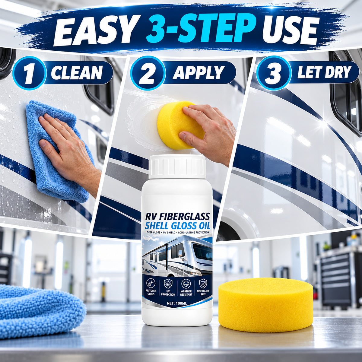 Easy Exterior Refresh✨💧Fiberglass Shine Restorer