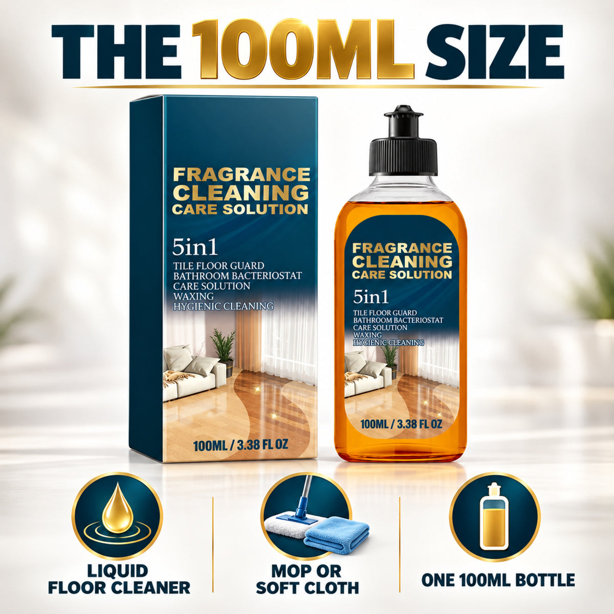 Make Floors Feel Fresh ✨🧹 Stain & Odor Floor Cleaner