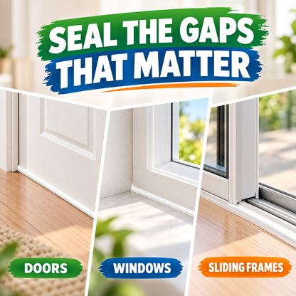Stop Chilly Drafts 🌬️🪟 White Peelable Gap Sealant