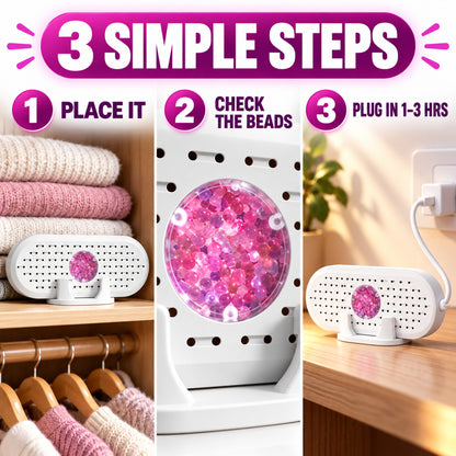 Small-Space Dryness Pick 💧♻️ Mini Reusable Household Dehumidifier