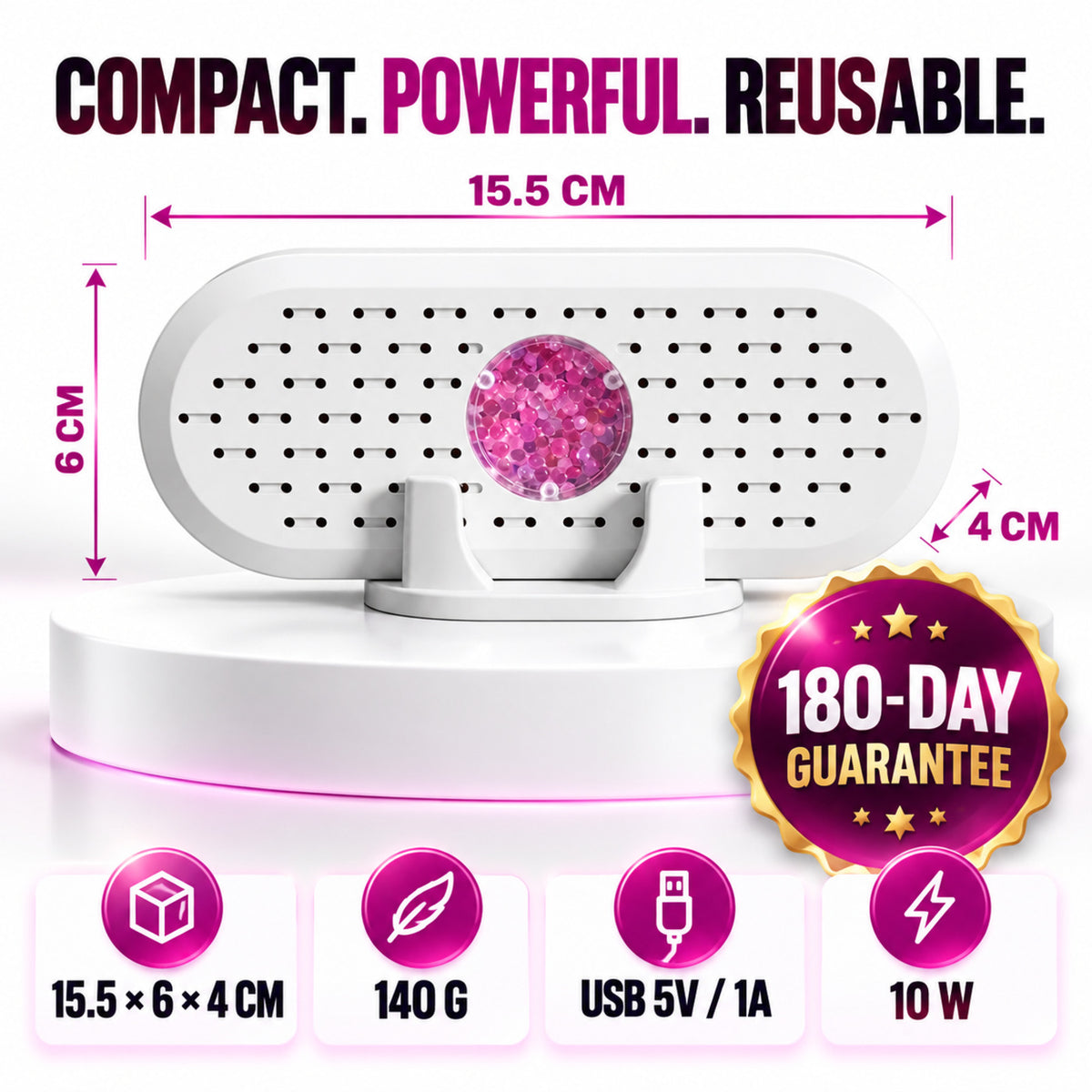 Small-Space Dryness Pick 💧♻️ Mini Reusable Household Dehumidifier