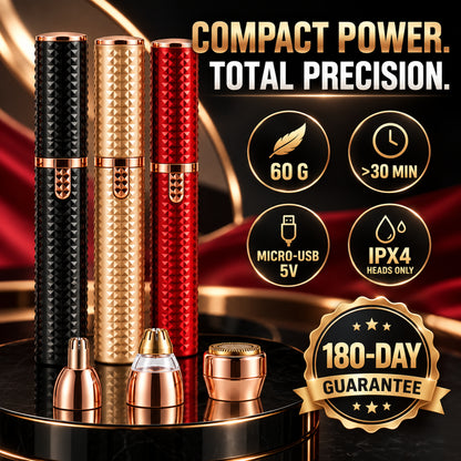 3-in-1 Portable Brow & Facial Hair Trimmer