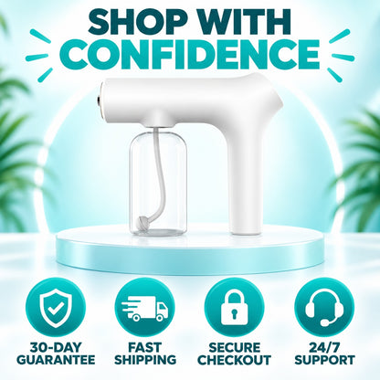 Clean More, Cord-Free — Cordless Nano Spray Gun 💨🔋