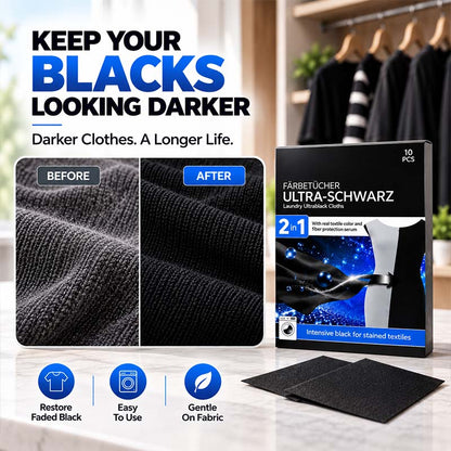Refresh Faded Black Clothes in Every Wash