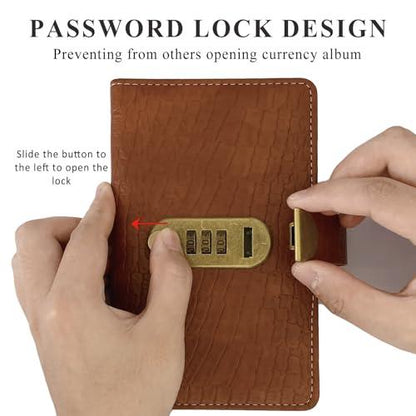 Start Saving Smarter 🔒💵 Password-Lock Cash Savings Binder