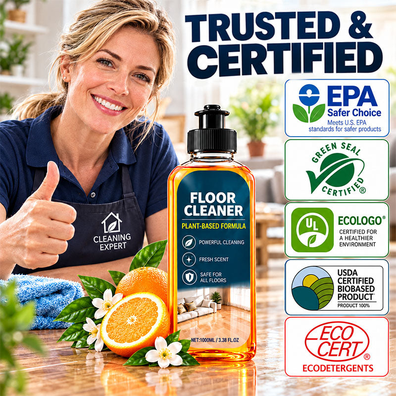 Make Floors Feel Fresh ✨🧹 Stain & Odor Floor Cleaner