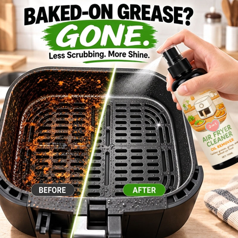 🆂✨2-in-1 Air Fryer Cleaner and Degreaser Spray