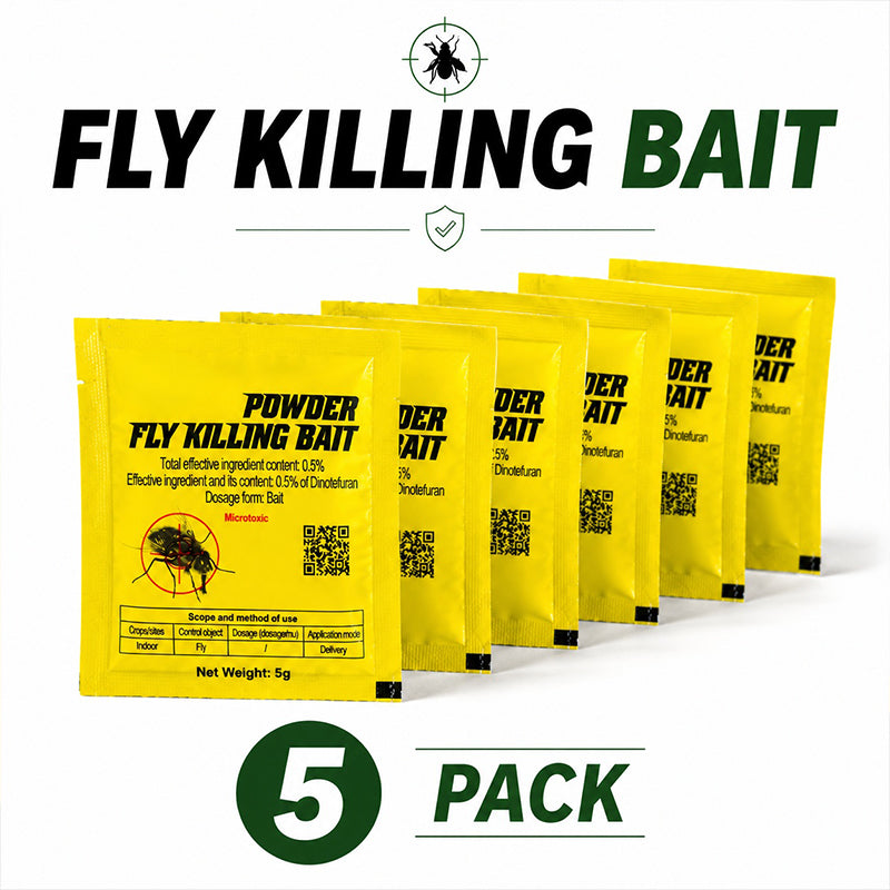 Fly Killing Bait Powder | Fast-Acting Indoor Fly Control（offer）