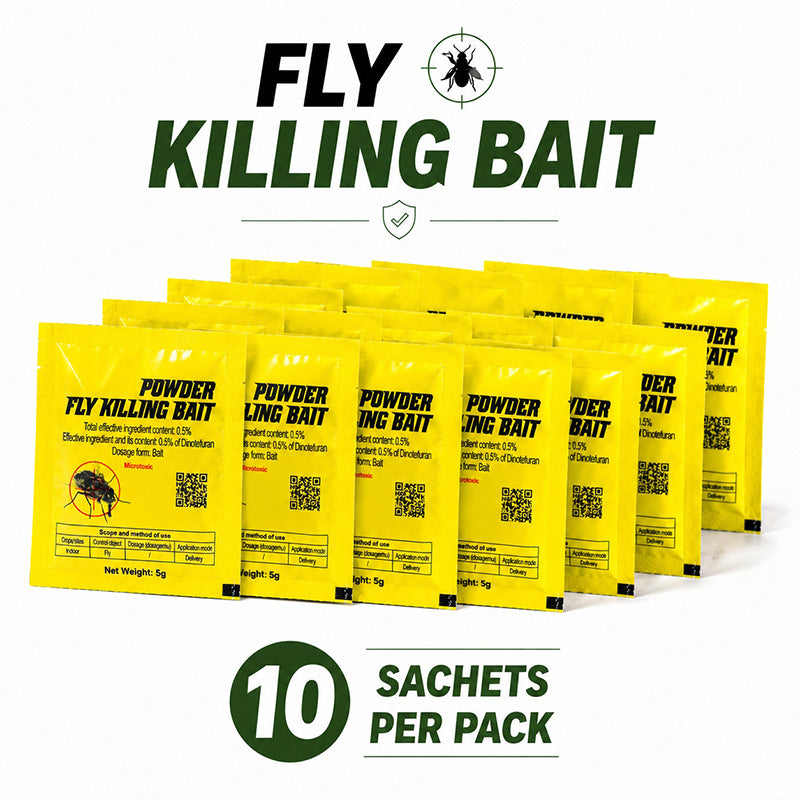Fly Killing Bait Powder | Fast-Acting Indoor Fly Control（offer）
