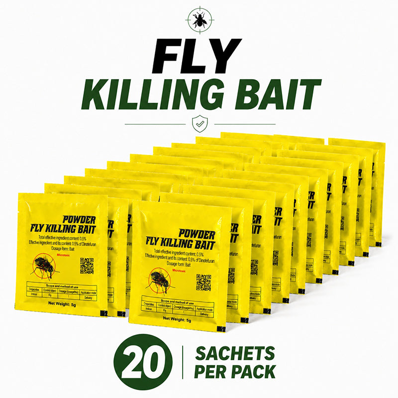 Fly Killing Bait Powder | Fast-Acting Indoor Fly Control（offer）