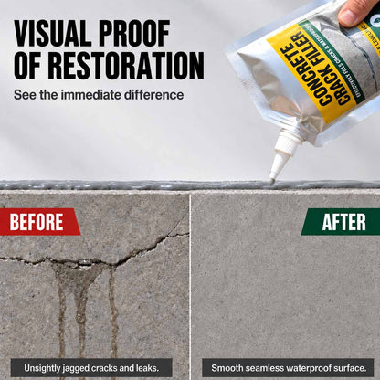 Waterproof Concrete Crack Filler & Sealant