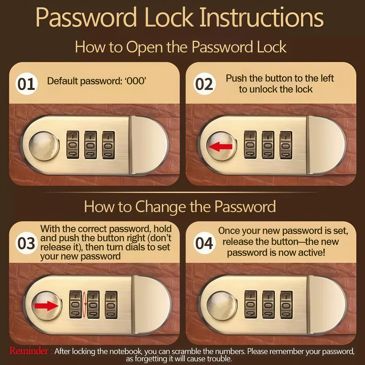 Start Saving Smarter 🔒💵 Password-Lock Cash Savings Binder