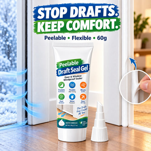 Stop Chilly Drafts 🌬️🪟 White Peelable Gap Sealant