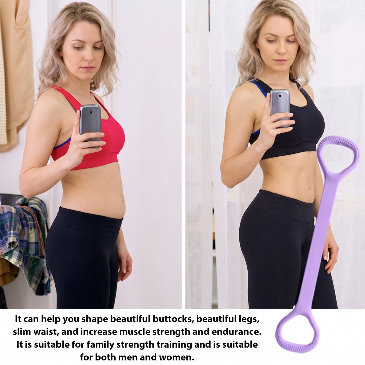 Stretch Bands for Yoga, Pilates