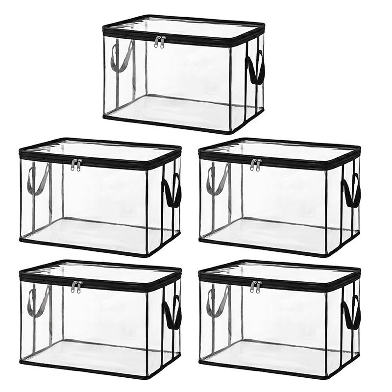 ⏳LAST DAY BUY 2 GET 1 FREE!💕 Transparent Storage Bag – Large, Dust & Moisture-Proof with Handle✨