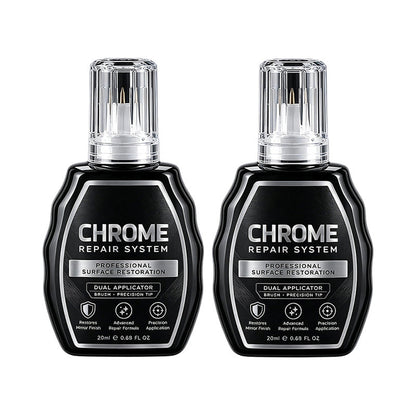 🥳 HOT SALE 2026 🥳 💞 50,000+ SOLD! ✨🚗 Chrome Restoration Set – Removes Oxidation & Restores High-Gloss Metallic Finish | Premium Quality