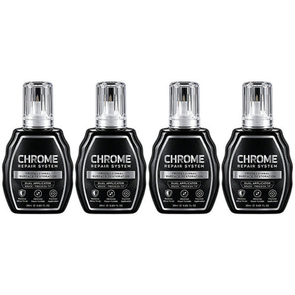 🥳 HOT SALE 2026 🥳 💞 50,000+ SOLD! ✨🚗 Chrome Restoration Set – Removes Oxidation & Restores High-Gloss Metallic Finish | Premium Quality