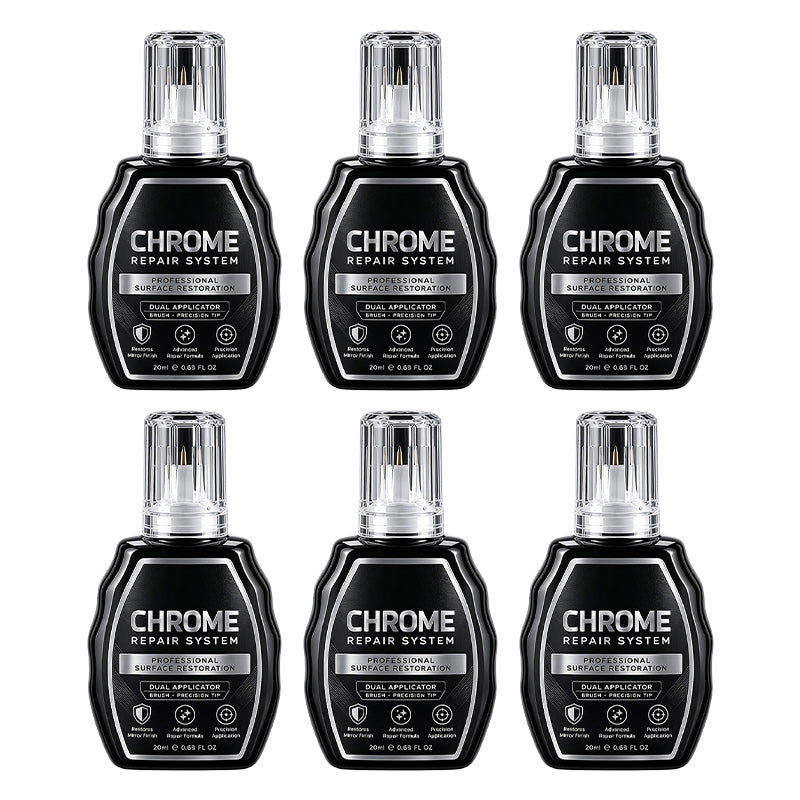 🥳 HOT SALE 2026 🥳 💞 50,000+ SOLD! ✨🚗 Chrome Restoration Set – Removes Oxidation & Restores High-Gloss Metallic Finish | Premium Quality