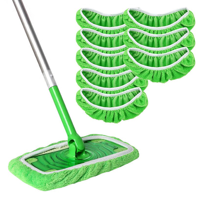 ♻️ Stop Buying Disposable Mop Pads — Reusable Microfiber Mop Pads