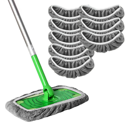 ♻️ Stop Buying Disposable Mop Pads — Reusable Microfiber Mop Pads
