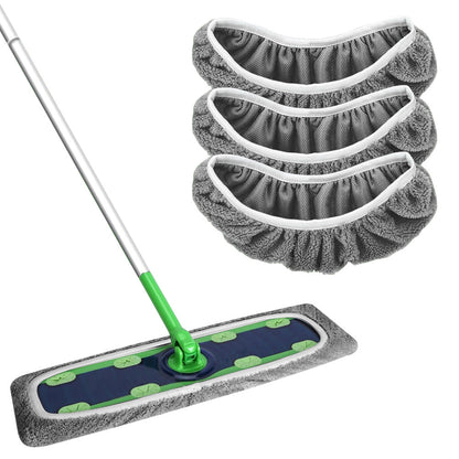 ♻️ Stop Buying Disposable Mop Pads — Reusable Microfiber Mop Pads