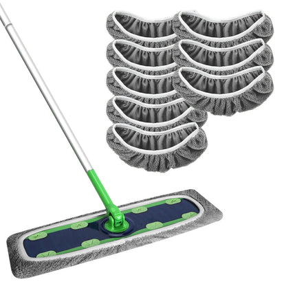 ♻️ Stop Buying Disposable Mop Pads — Reusable Microfiber Mop Pads