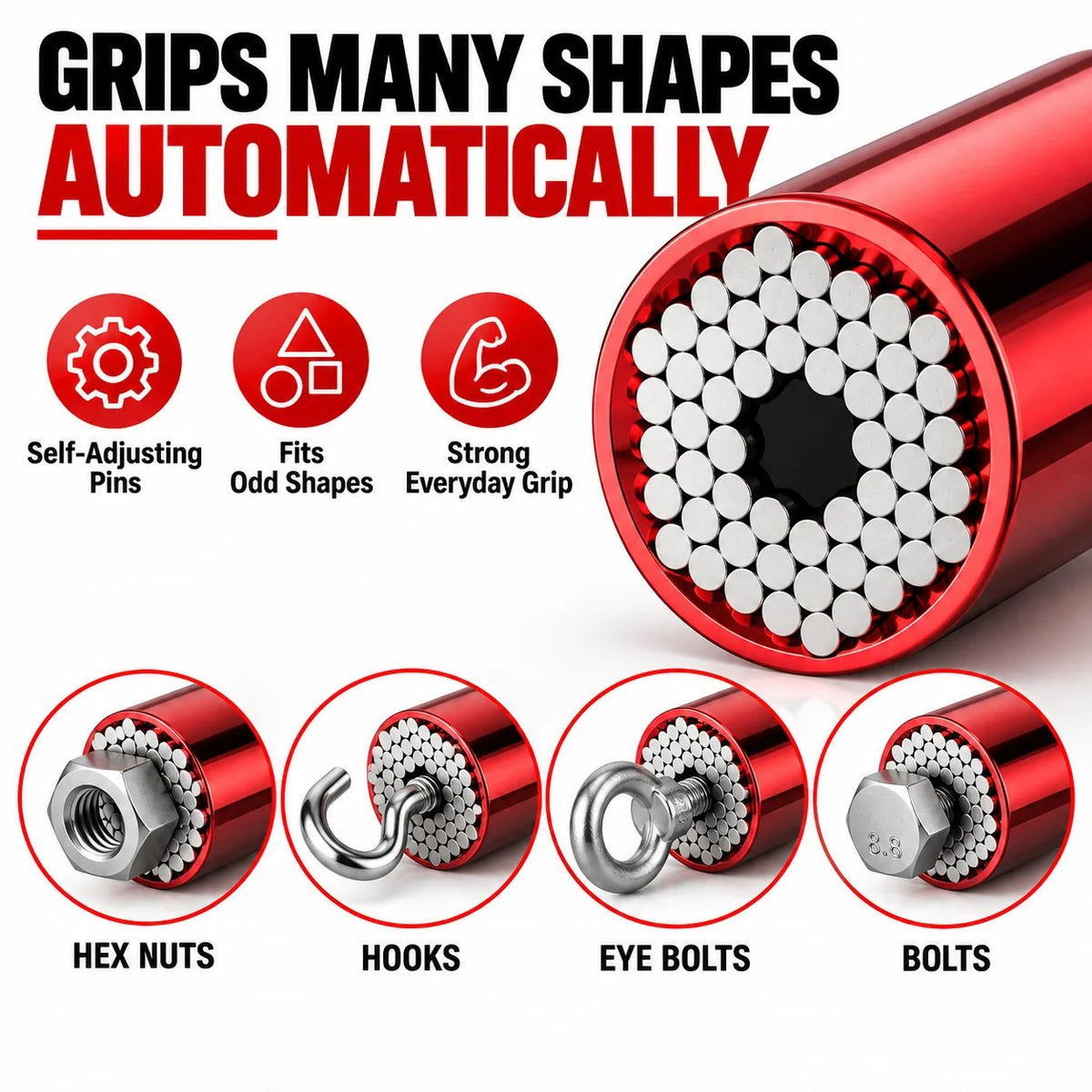 🔧 One Socket for More Jobs — Universal Self-Adjusting Socket