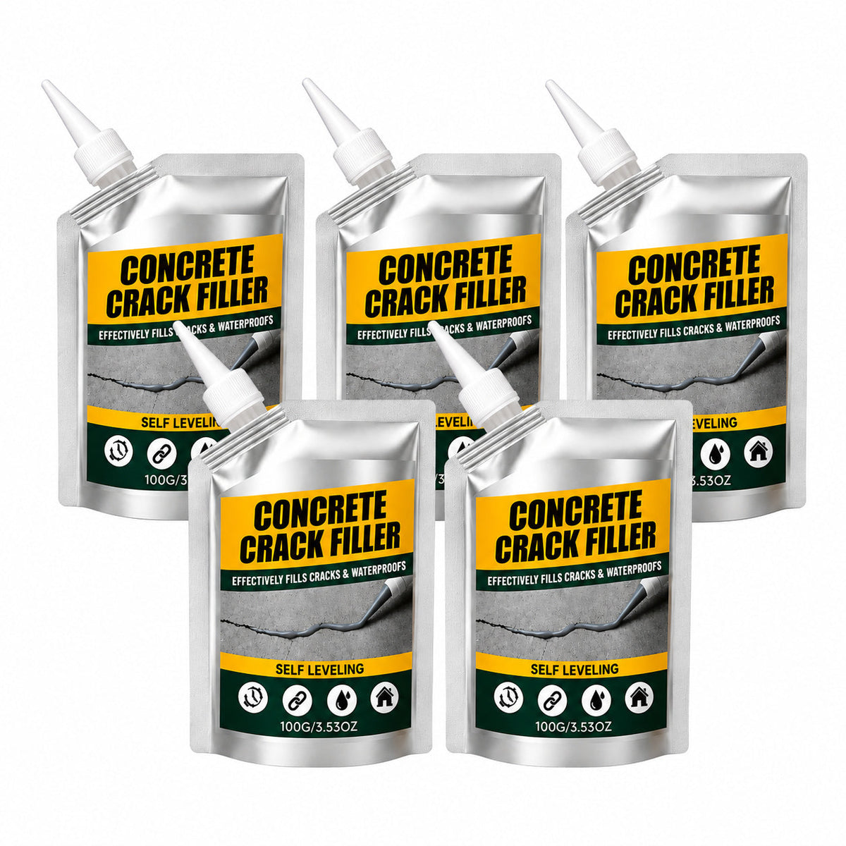 Waterproof Concrete Crack Filler & Sealant