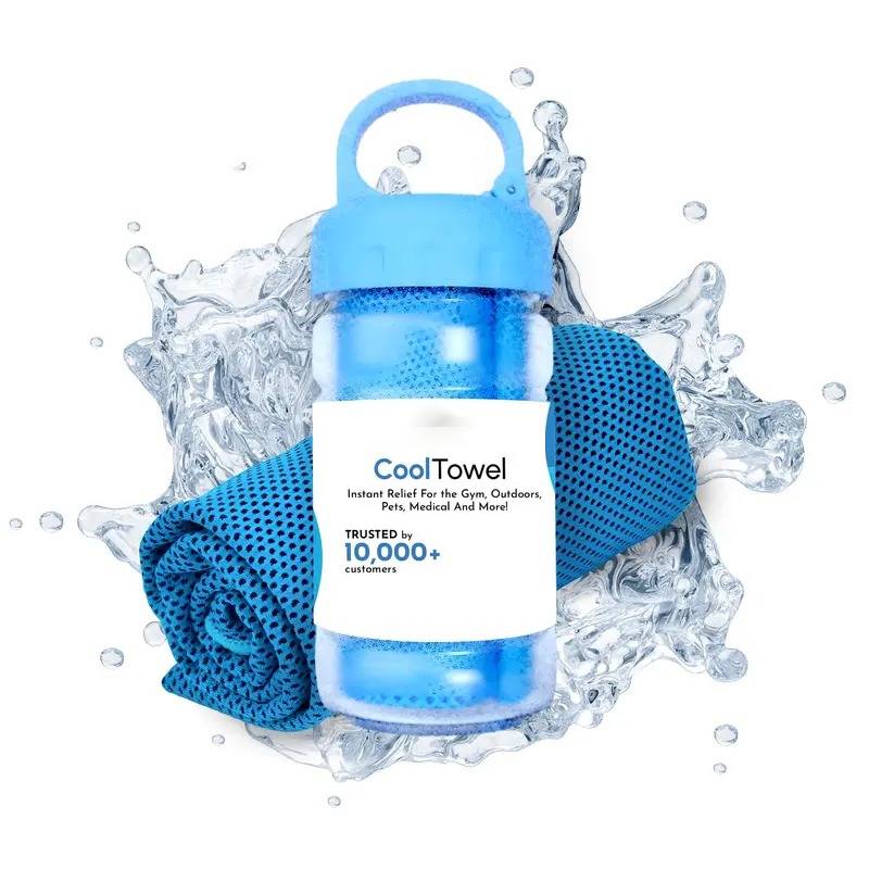 💦Cold Sweat Towel You Can Use Anywhere, Anytime! Reusable Soft Absorbent Cooling Portable