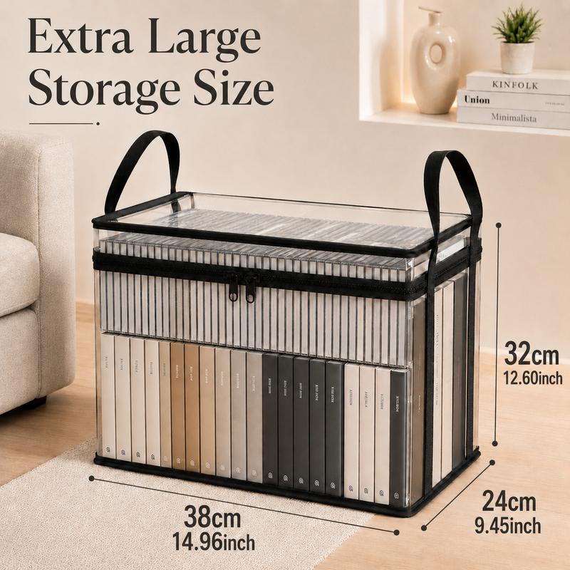 ⏳LAST DAY BUY 2 GET 1 FREE!💕 Transparent Storage Bag – Large, Dust & Moisture-Proof with Handle✨