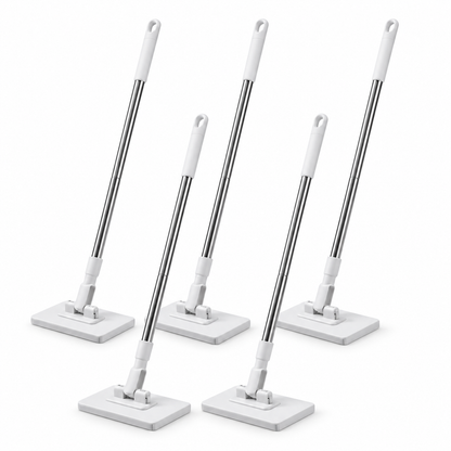 Whole-Home Cleaning Made Easy — Reusable Cloth Flat Mop